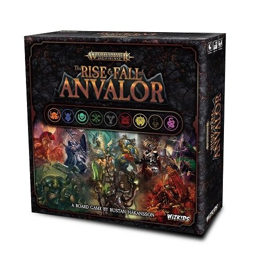 Warhammer Age Of Sigmar: The Rise & Fall Of Anvalor – Juego De Estrategia Con 9 Facciones Y 180 Fichas