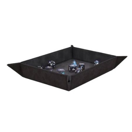 Foldable Dice Rolling Tray - Jet - Slika 1